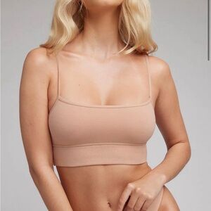 Negative Underwear Cloud Cotton Bralette in Buff